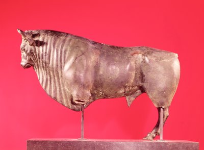 Bull with three horns (from Avrigney) by Gallo Roman